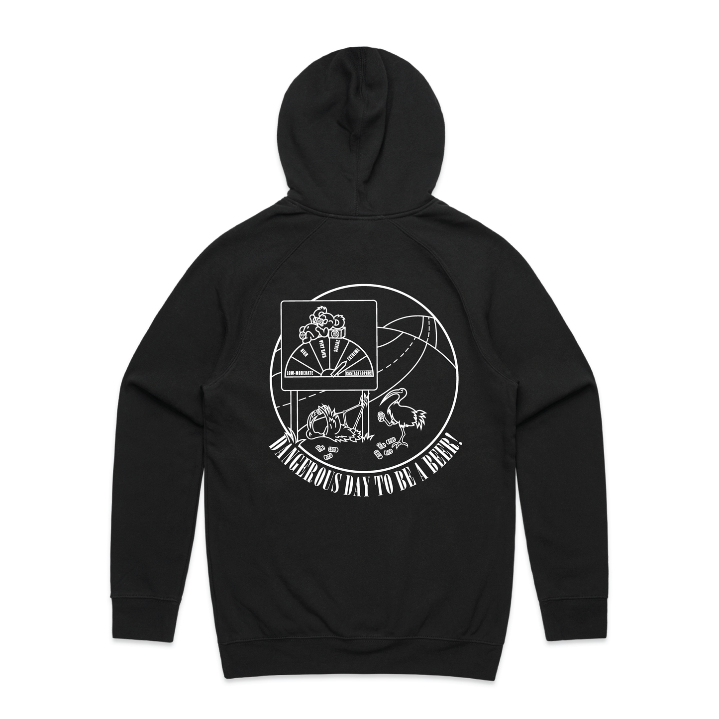 Dangerous Day To Be A Beer | Men's Hoodie