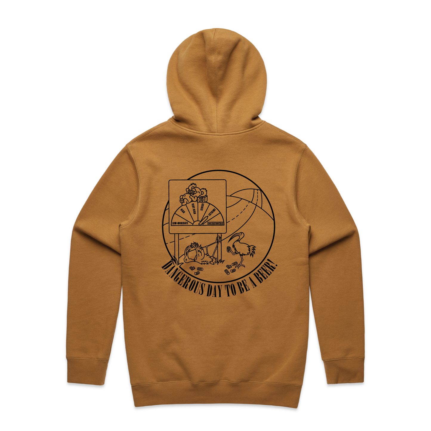 Dangerous Day To Be A Beer | Men's Hoodie