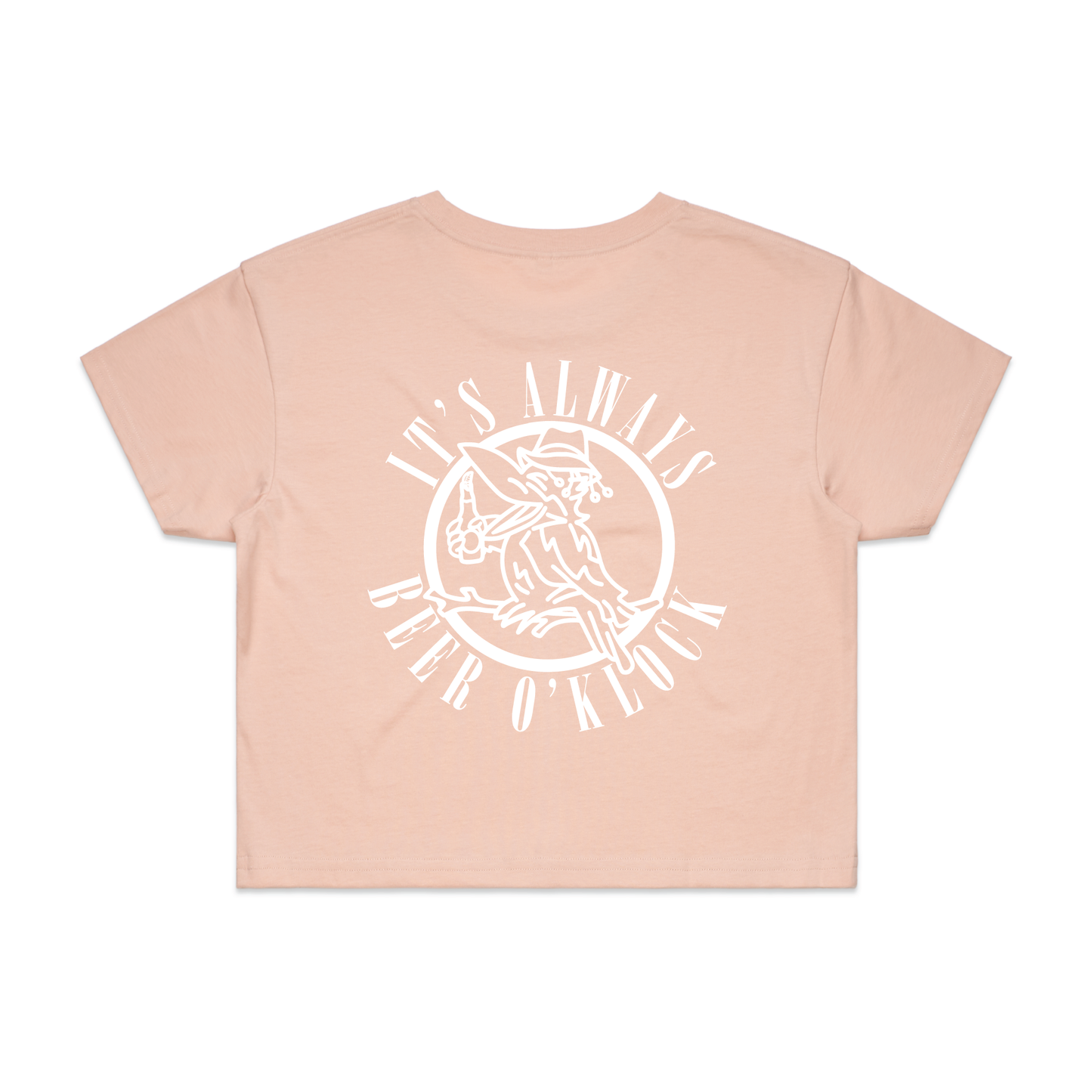 It's Always Beer O'Klock | Ladies Crop