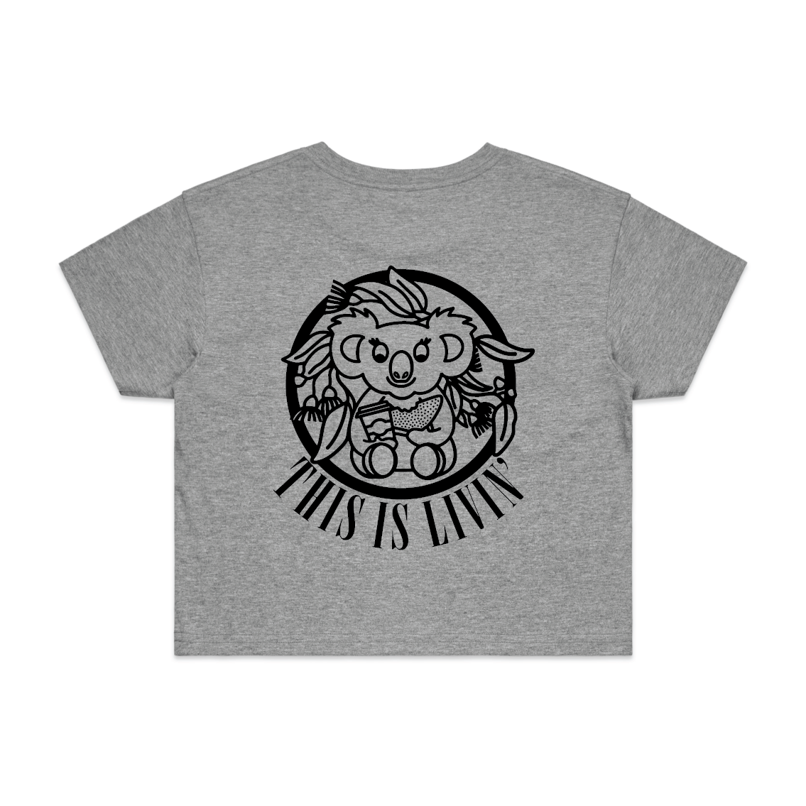 This Is Livin' | Ladies Crop