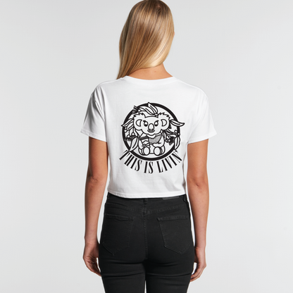 This Is Livin' | Ladies Crop