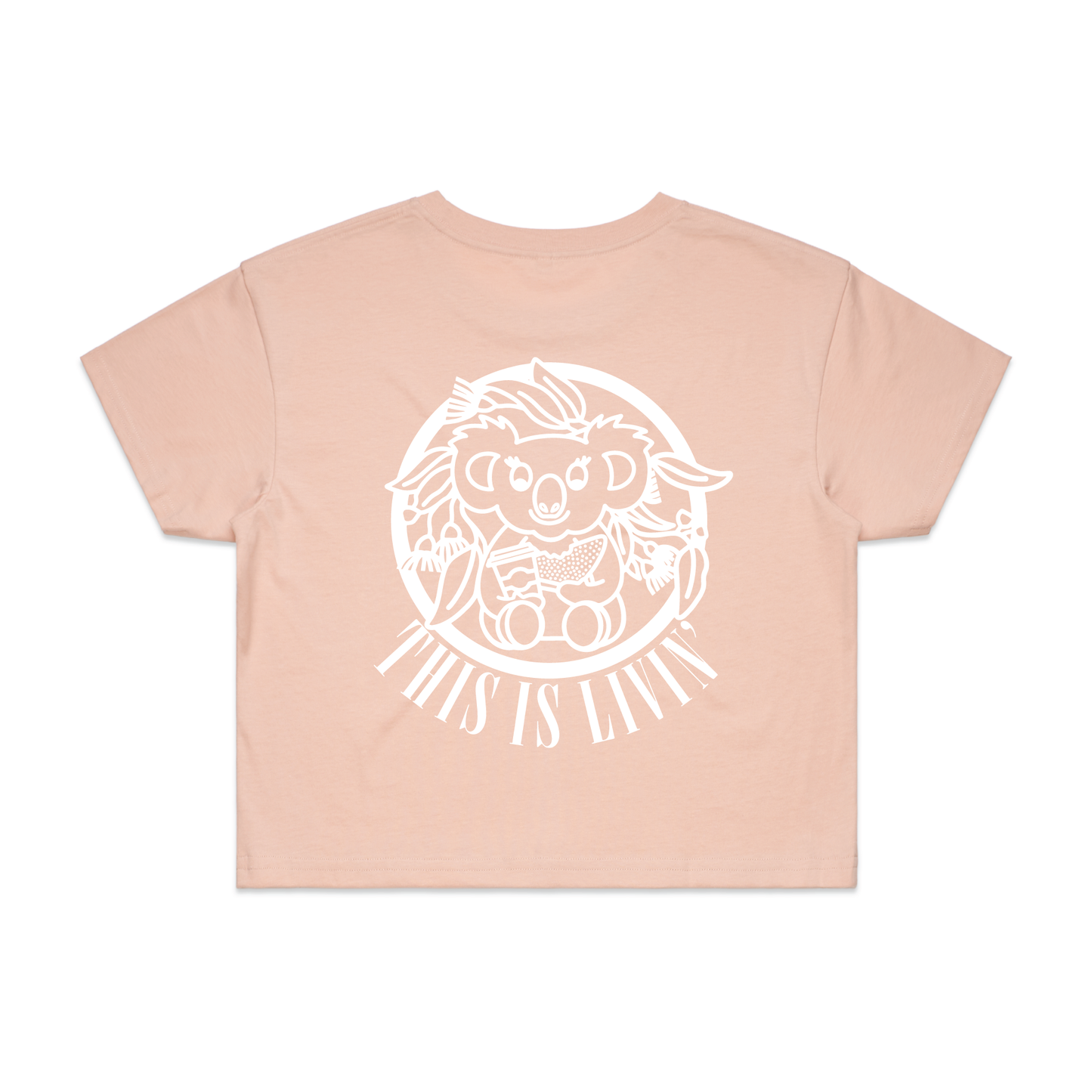 This Is Livin' | Ladies Crop