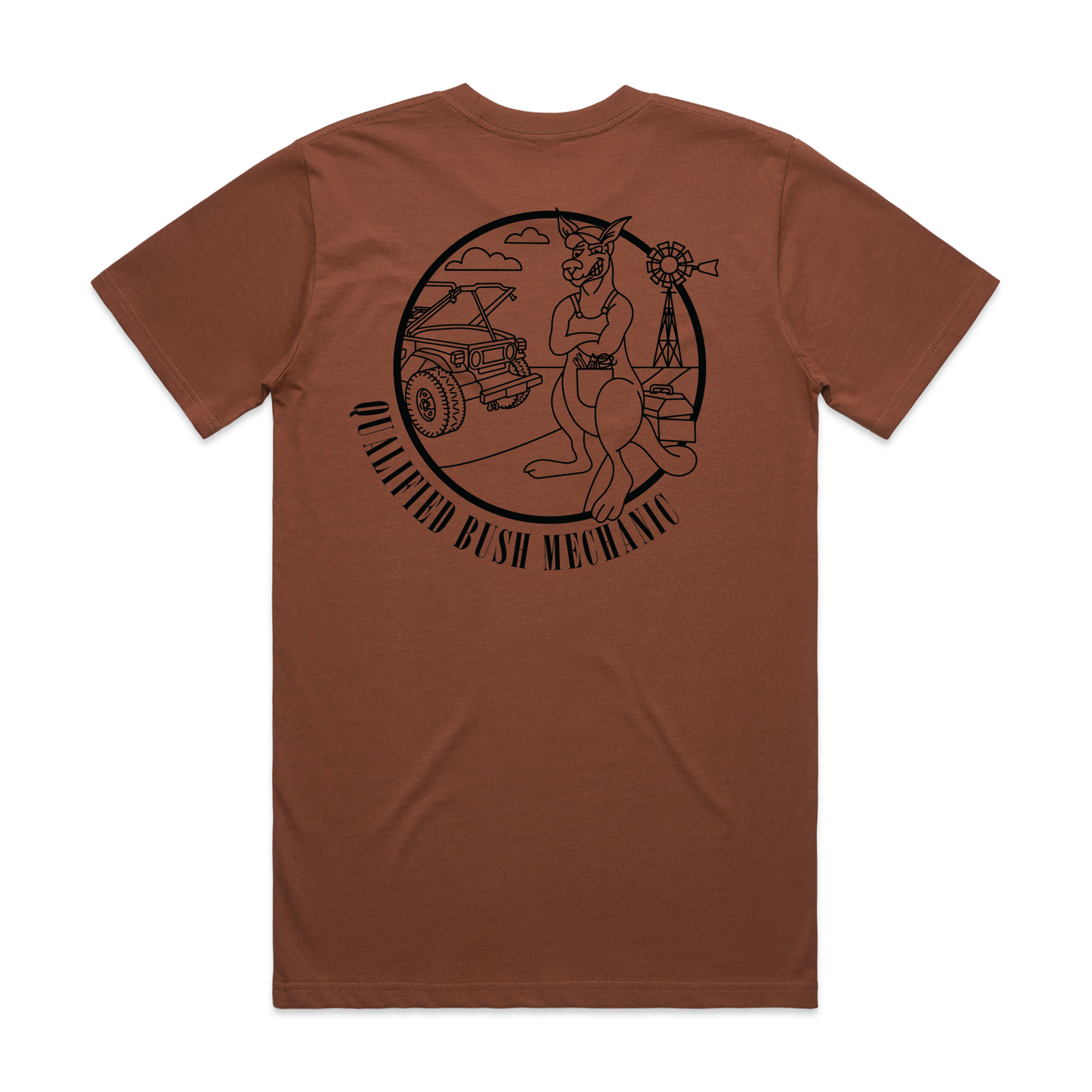 Qualified Bush Mechanic | Mens Tee