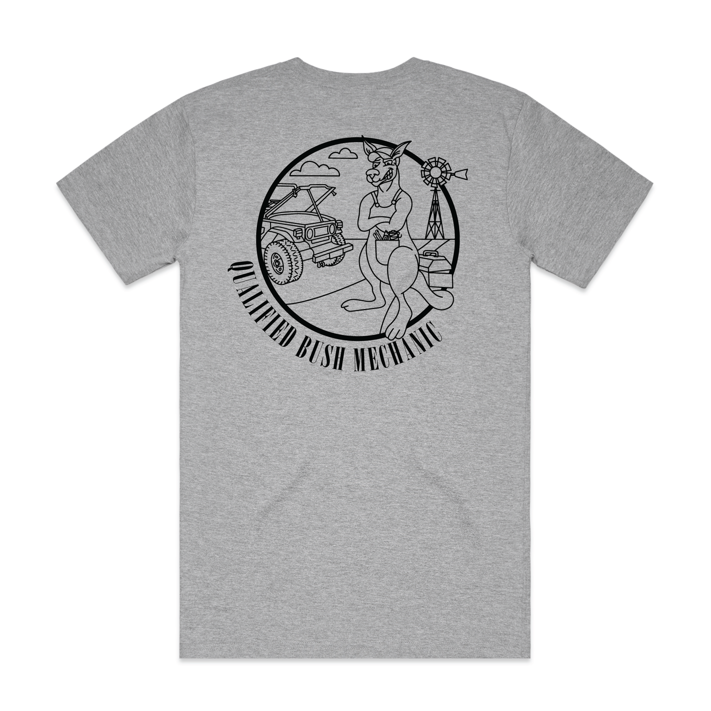 Qualified Bush Mechanic | Mens Tee