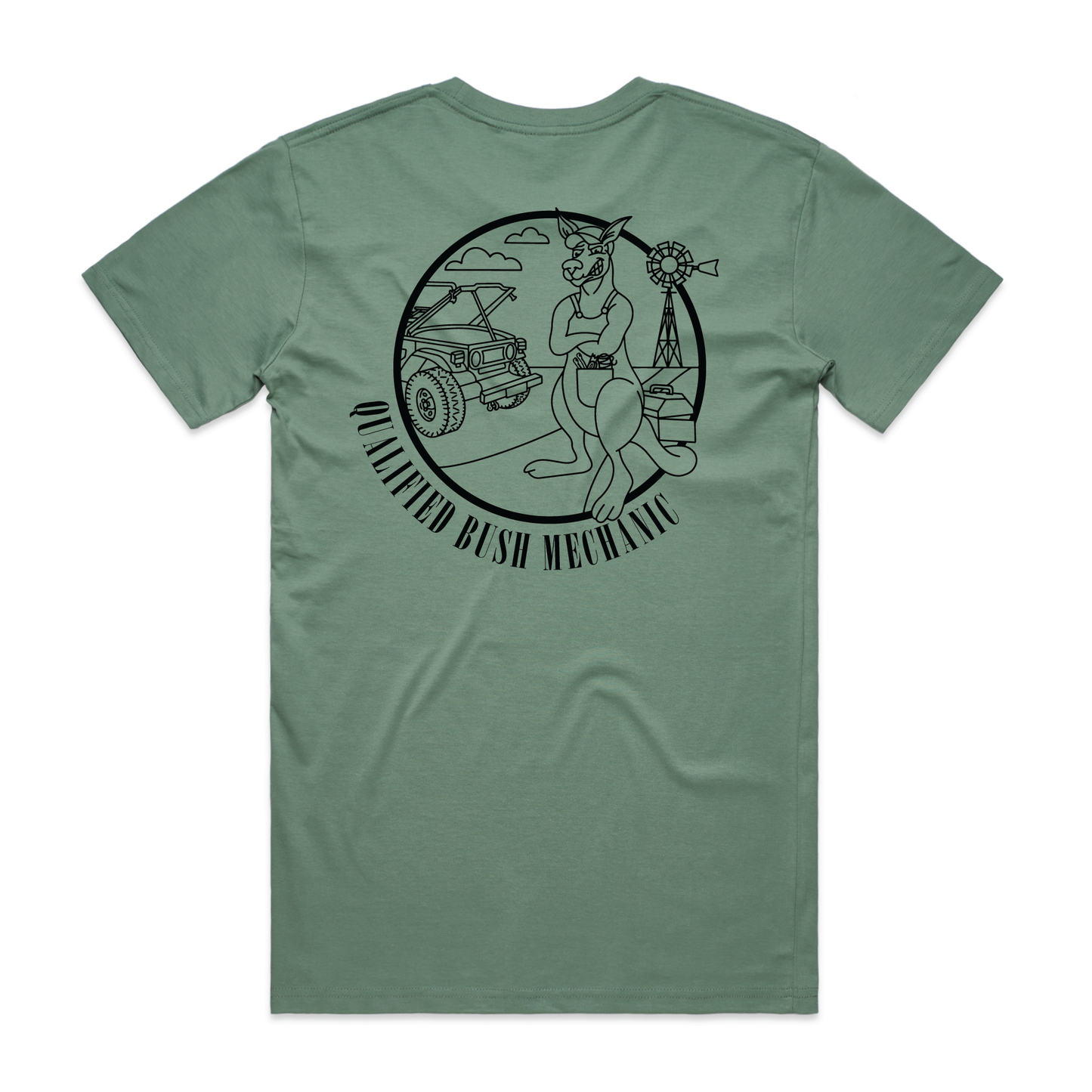 Qualified Bush Mechanic | Mens Tee