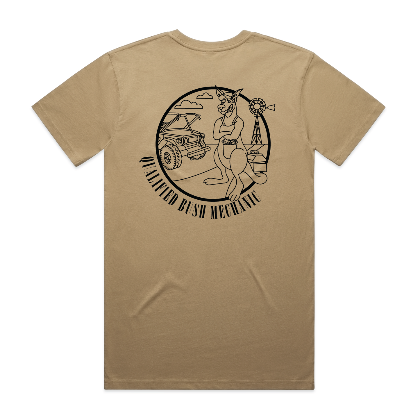 Qualified Bush Mechanic | Mens Tee