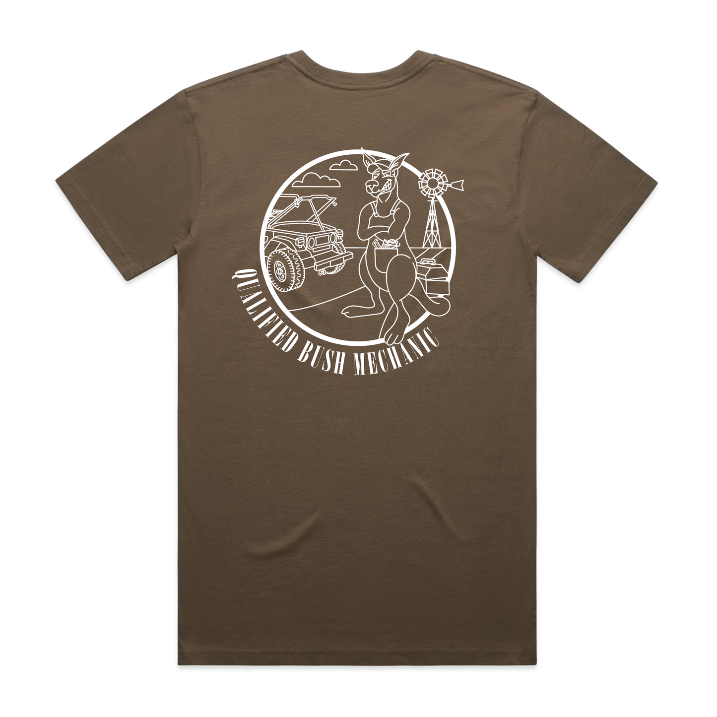 Qualified Bush Mechanic | Mens Tee