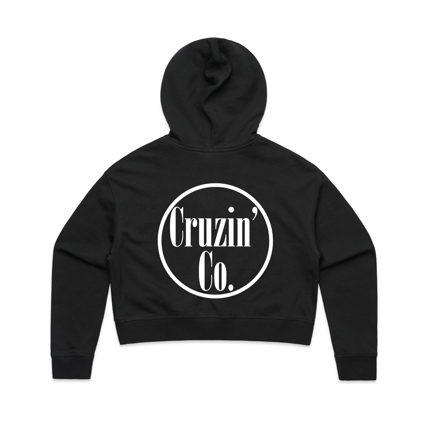 Original Cruzin' Co. Logo | Ladies Crop Hoodie