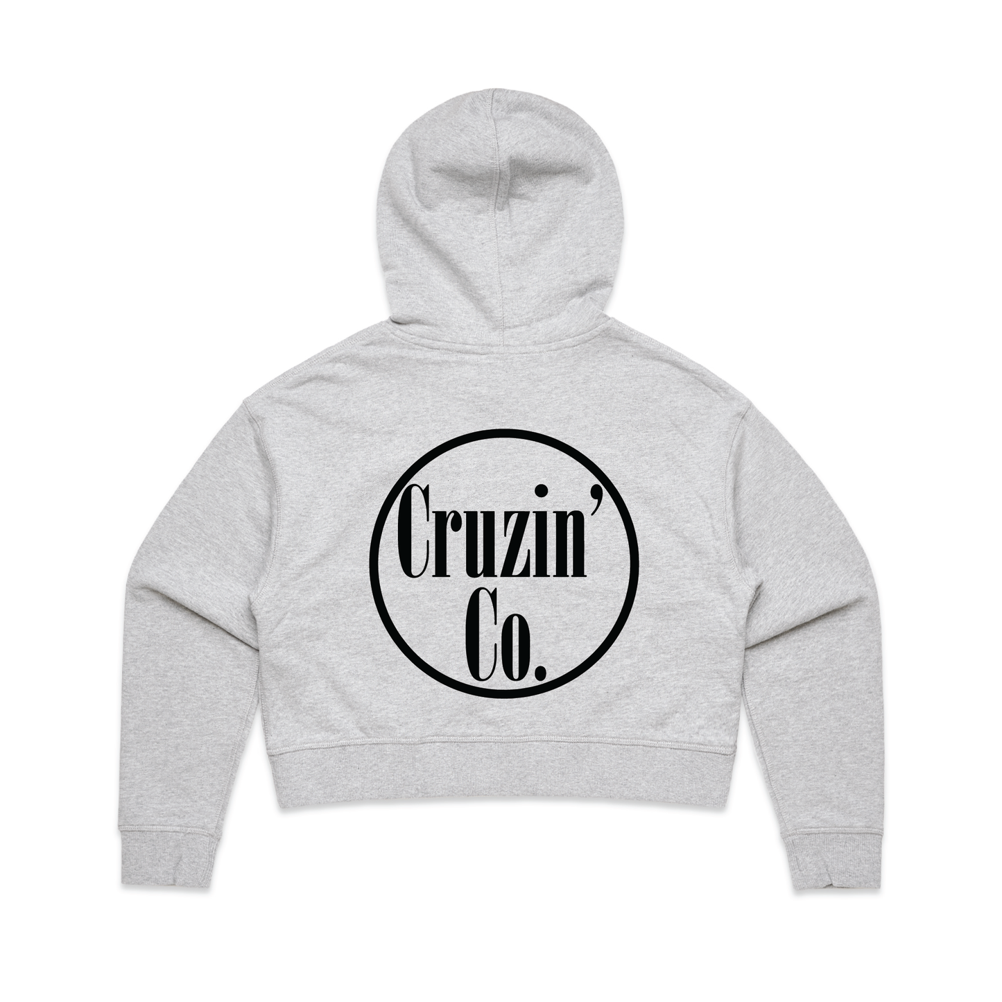 Original Cruzin' Co. Logo | Ladies Crop Hoodie