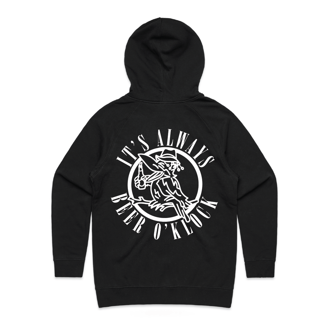 It's Always Beer O'Klock | Ladies Hoodie