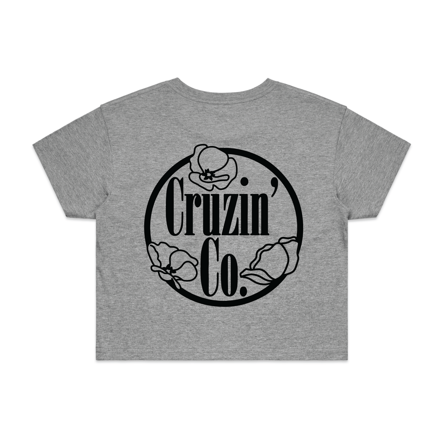 Cruzin' Co. Anzac Logo | Ladies Crop