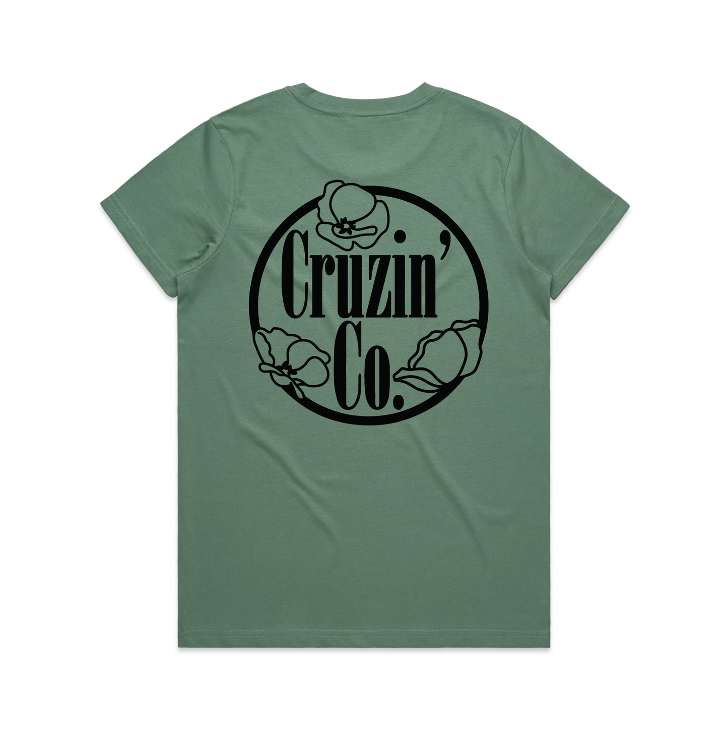 Cruzin' Co. Anzac Logo | Ladies Tee