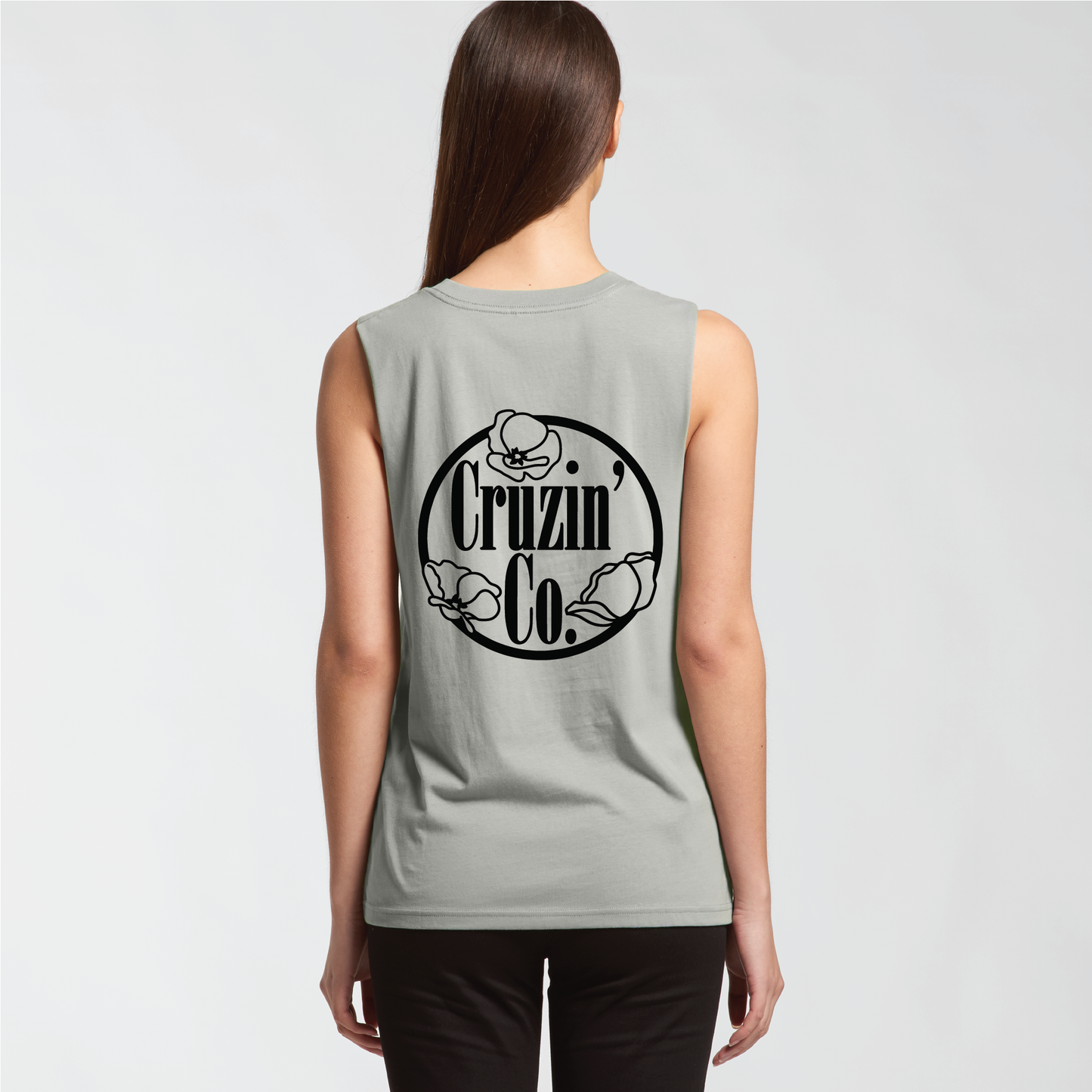 Cruzin' Co. Anzac Logo | Ladies Tank