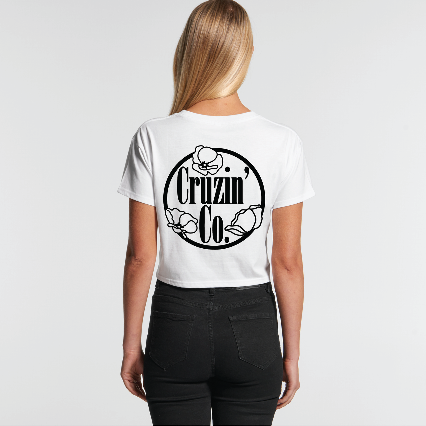 Cruzin' Co. Anzac Logo | Ladies Crop