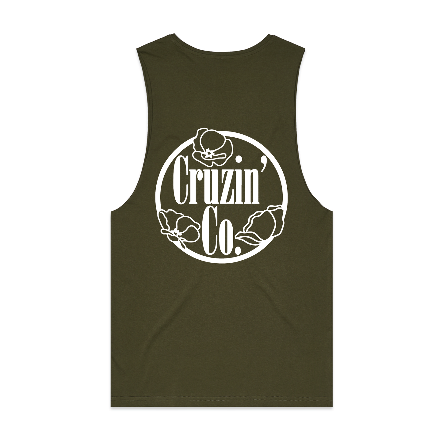 Cruzin' Co. Anzac Logo | Muscle Tank