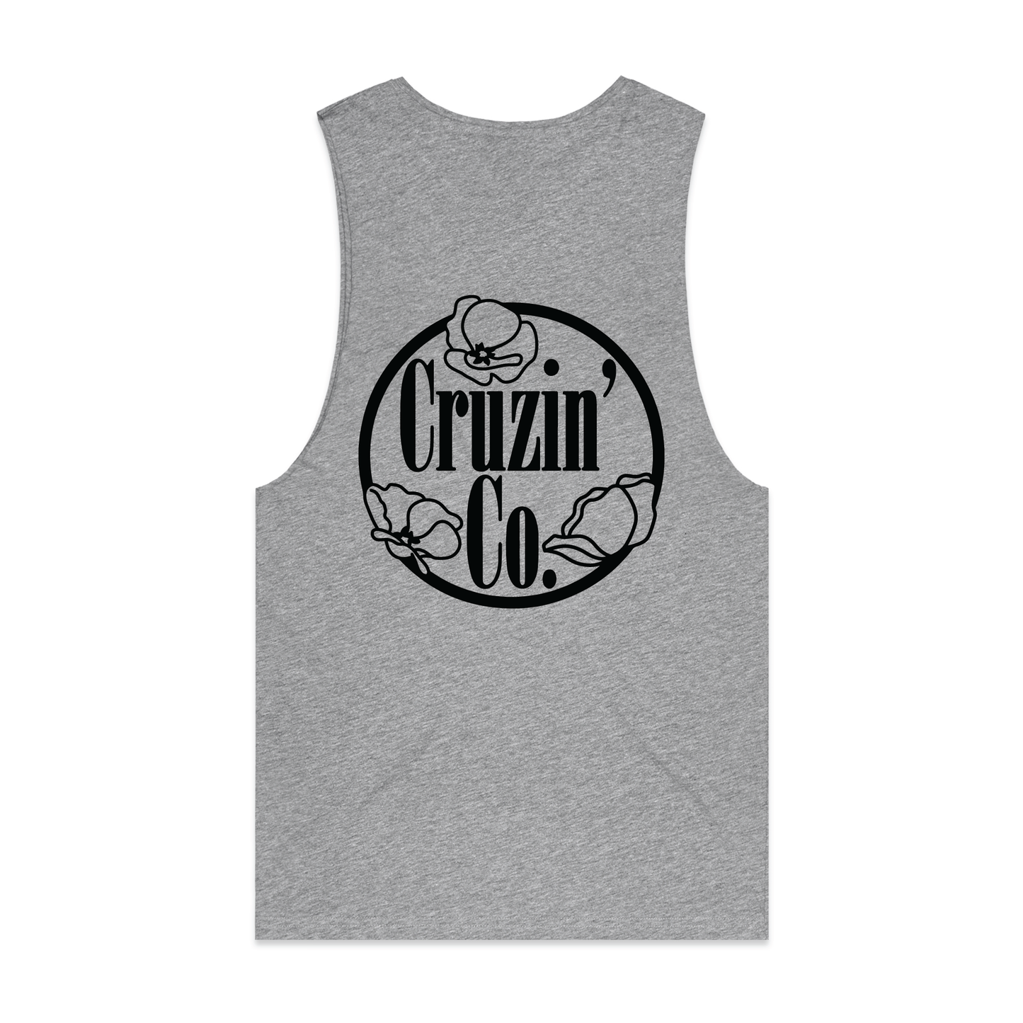 Cruzin' Co. Anzac Logo | Muscle Tank