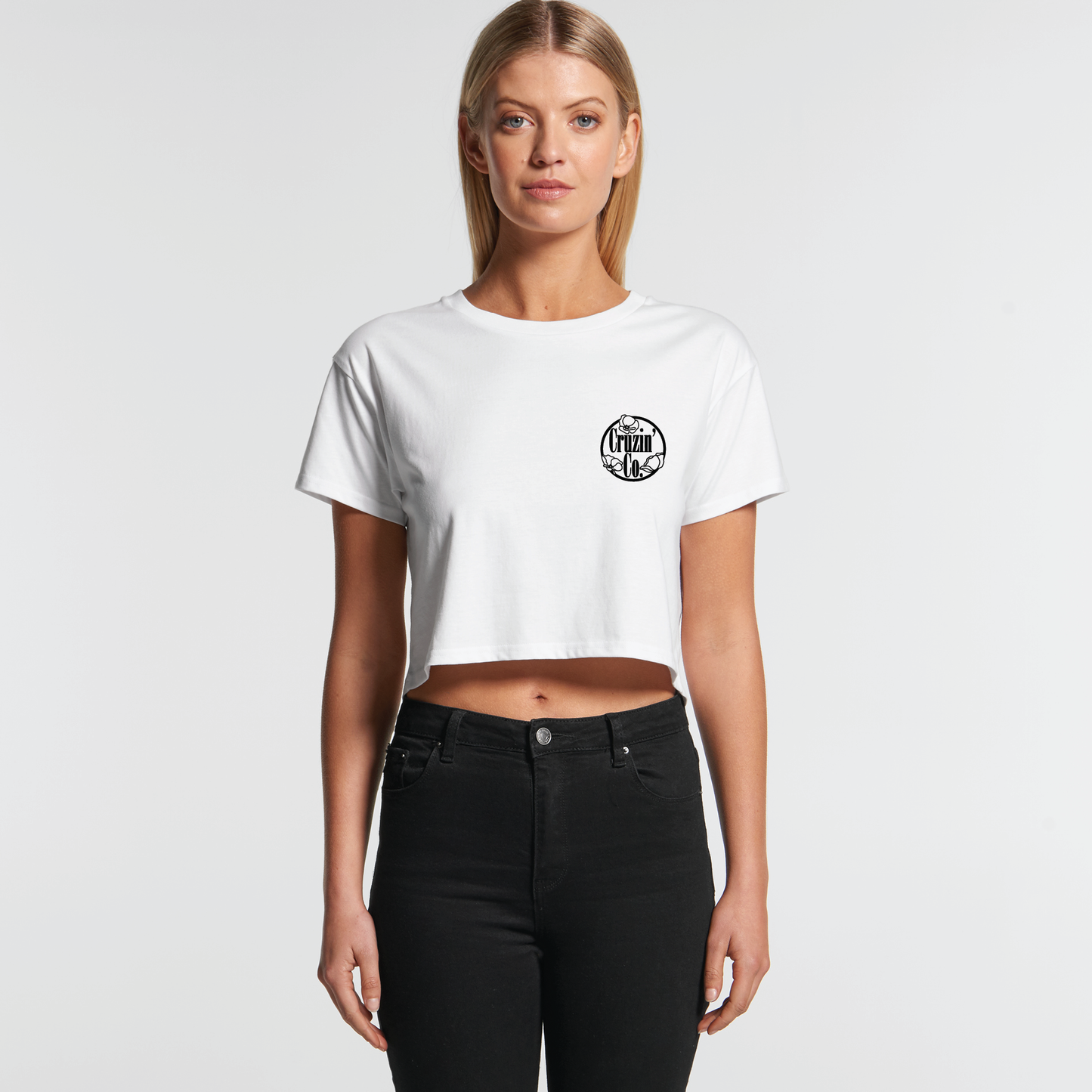 Cruzin' Co. Anzac Logo | Ladies Crop