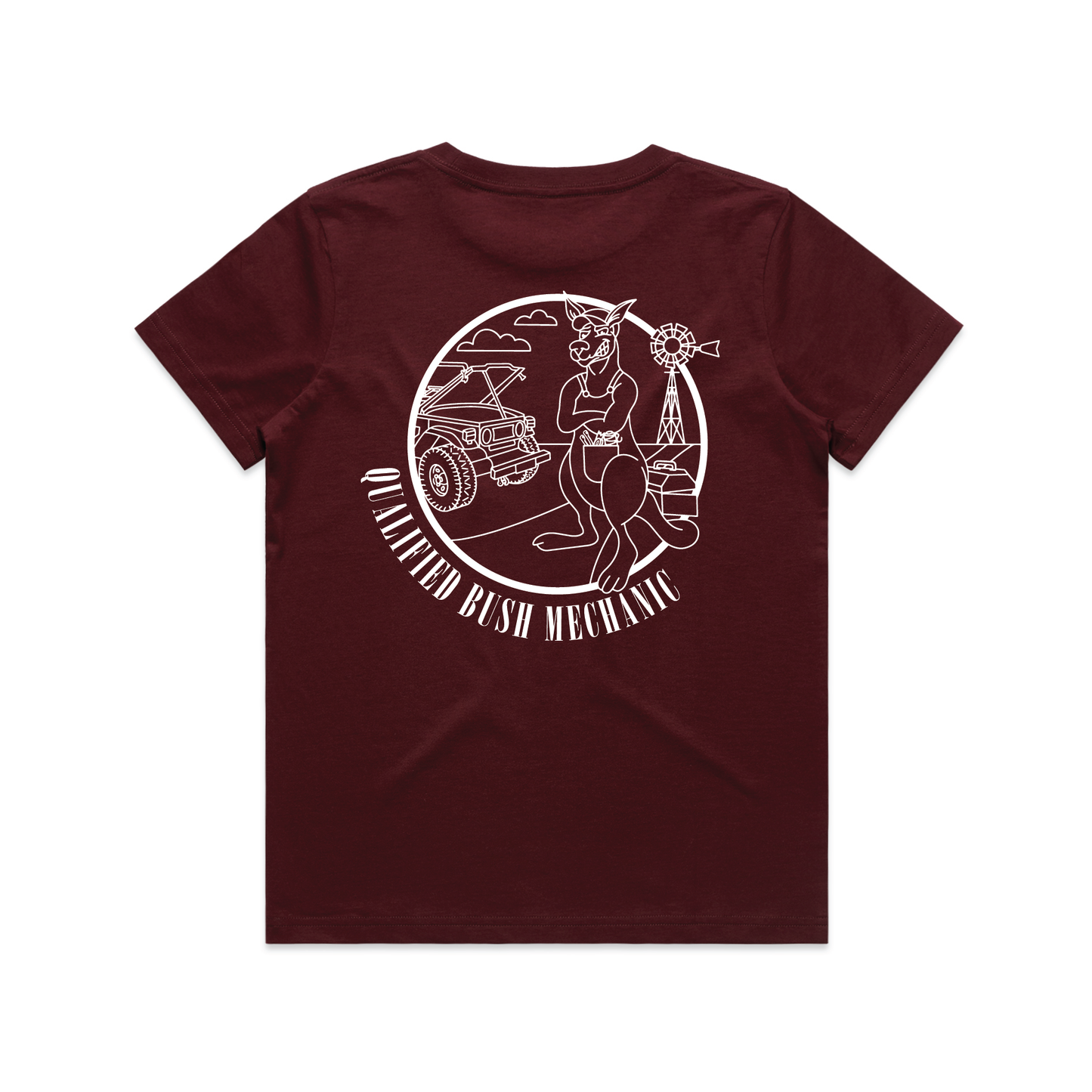 Qualified Bush Mechanic | Kids Tee