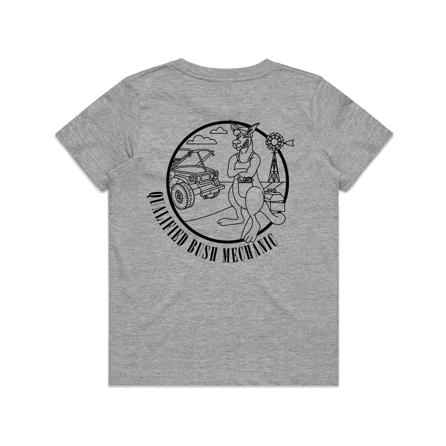 Qualified Bush Mechanic | Kids Tee