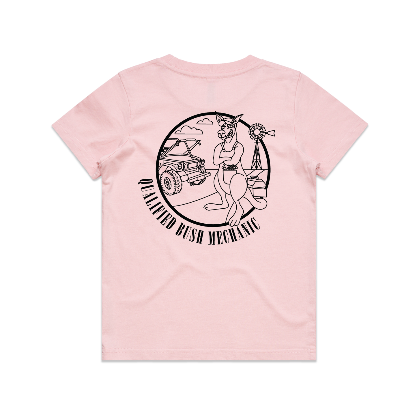 Qualified Bush Mechanic | Kids Tee