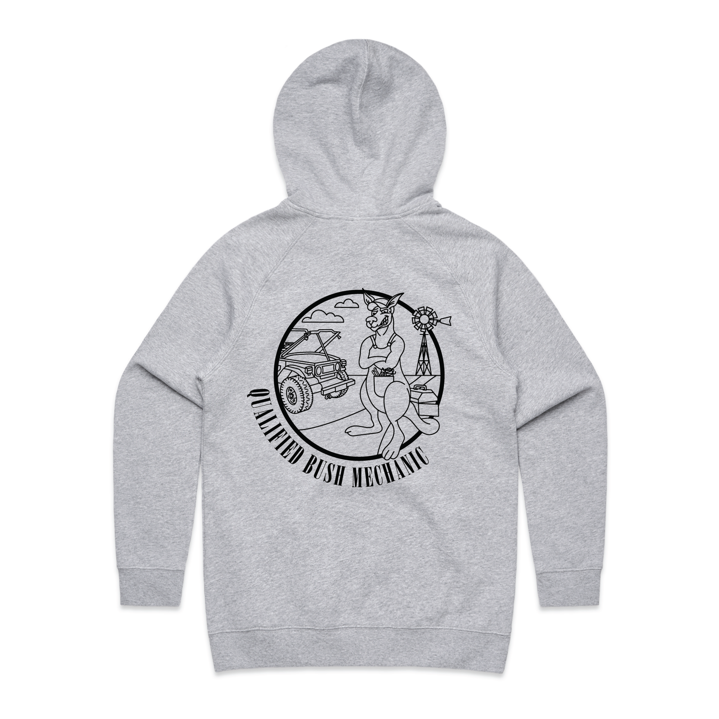 Qualified Bush Mechanic | Ladies Hoodie