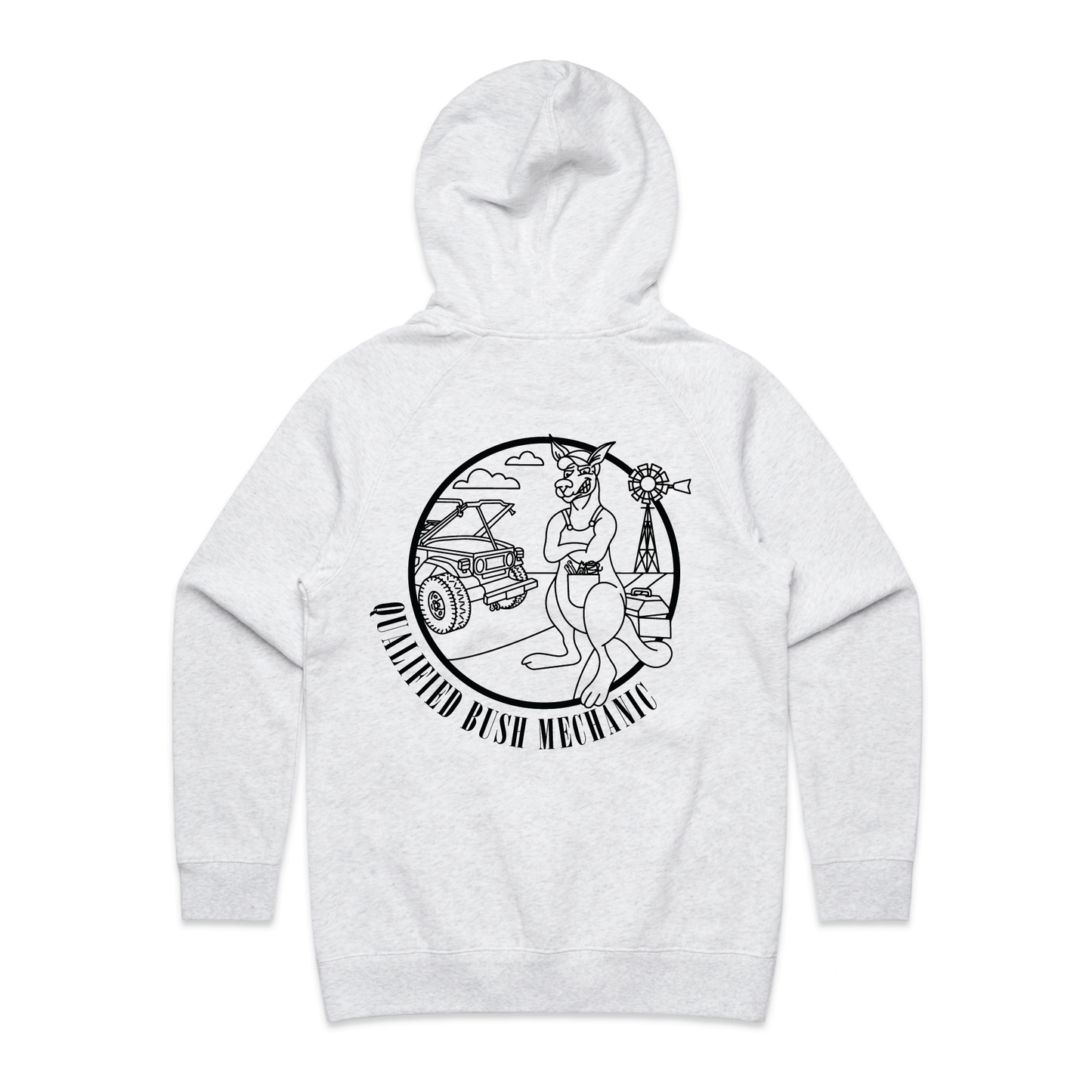 Qualified Bush Mechanic | Ladies Hoodie