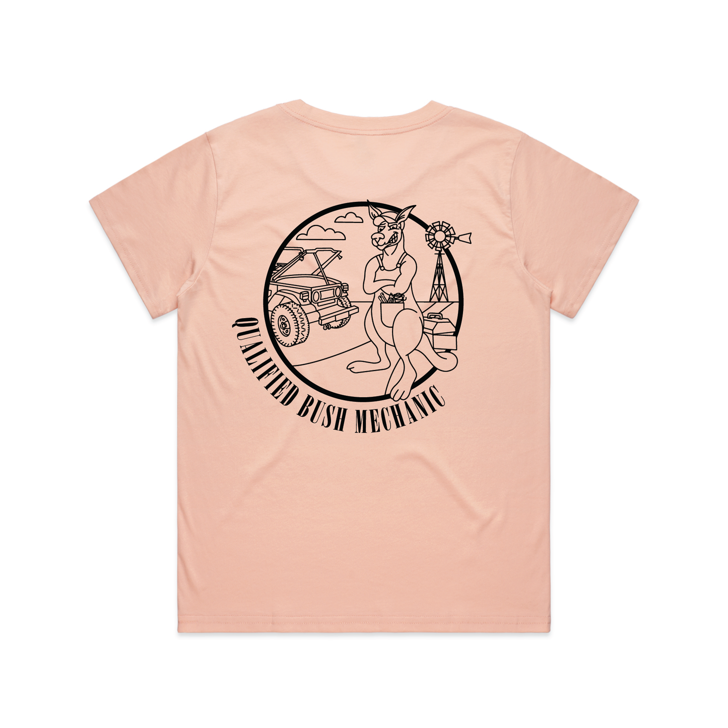 Qualified Bush Mechanic | Ladies Tee