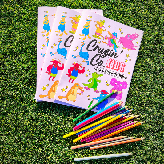 Colouring-In-Book | Cruzin' Co. KIDS