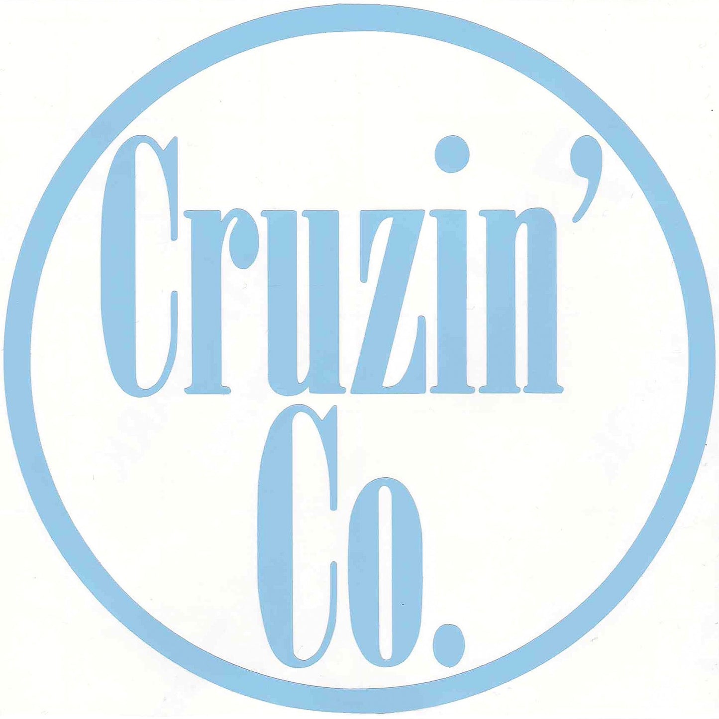 Original Cruzin' Co. | Logo Sticker