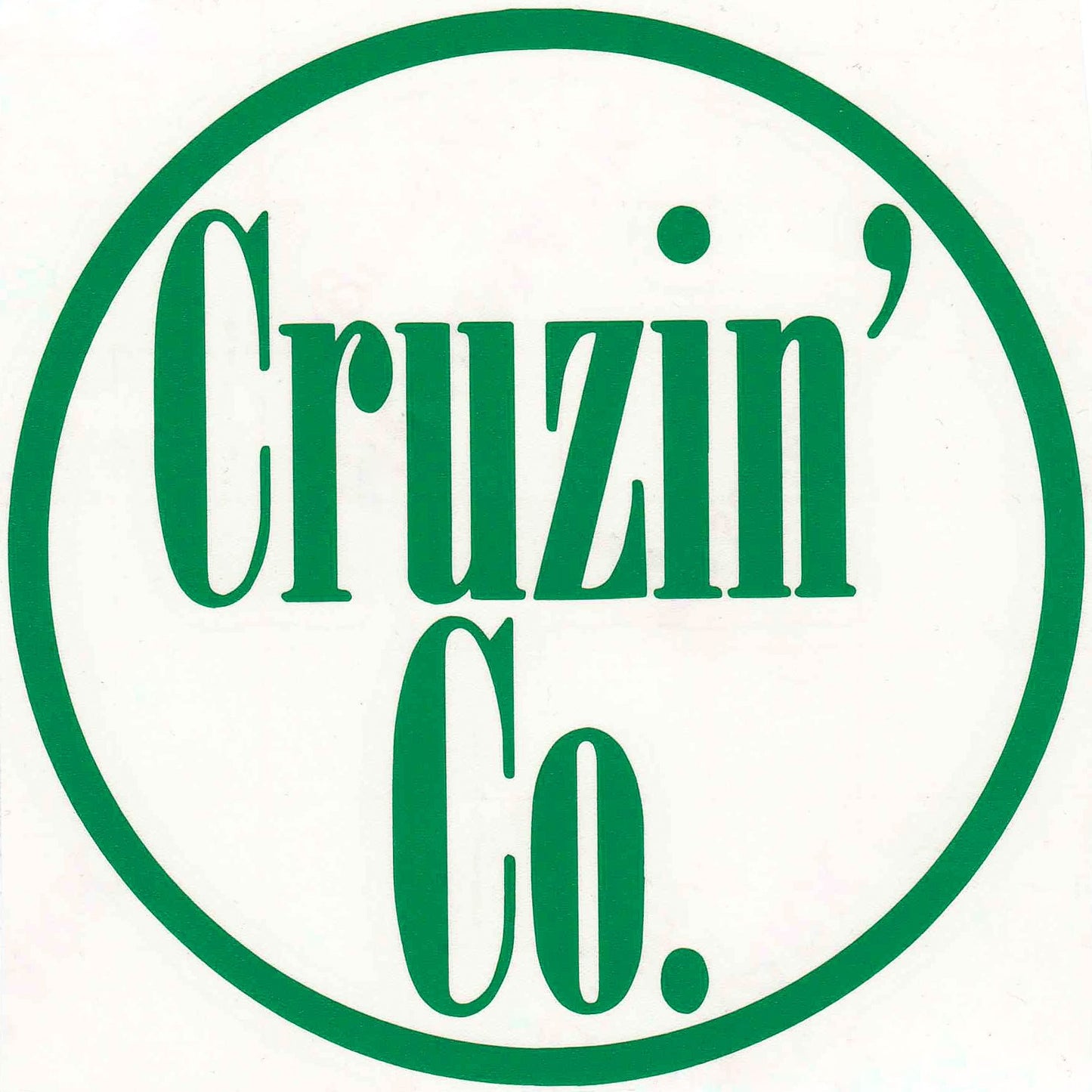 Original Cruzin' Co. | Logo Sticker