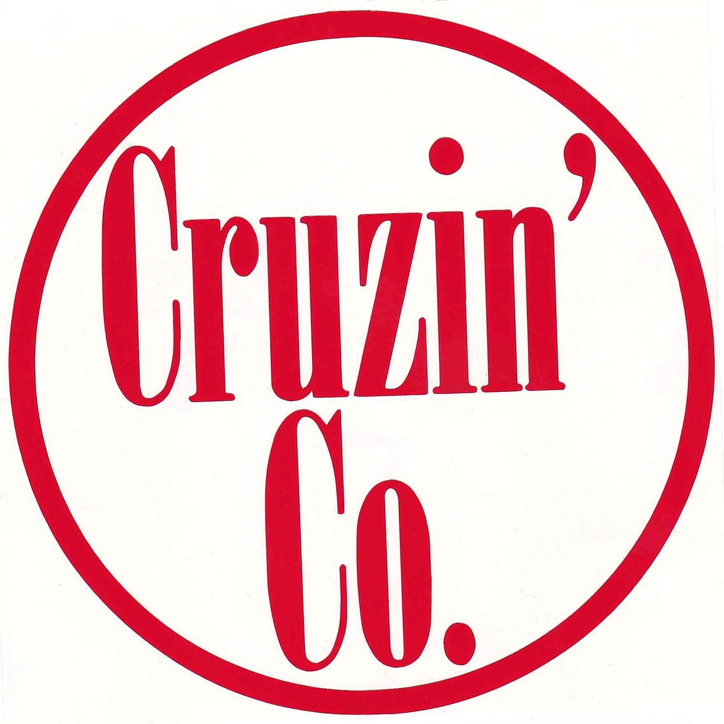 Original Cruzin' Co. | Logo Sticker