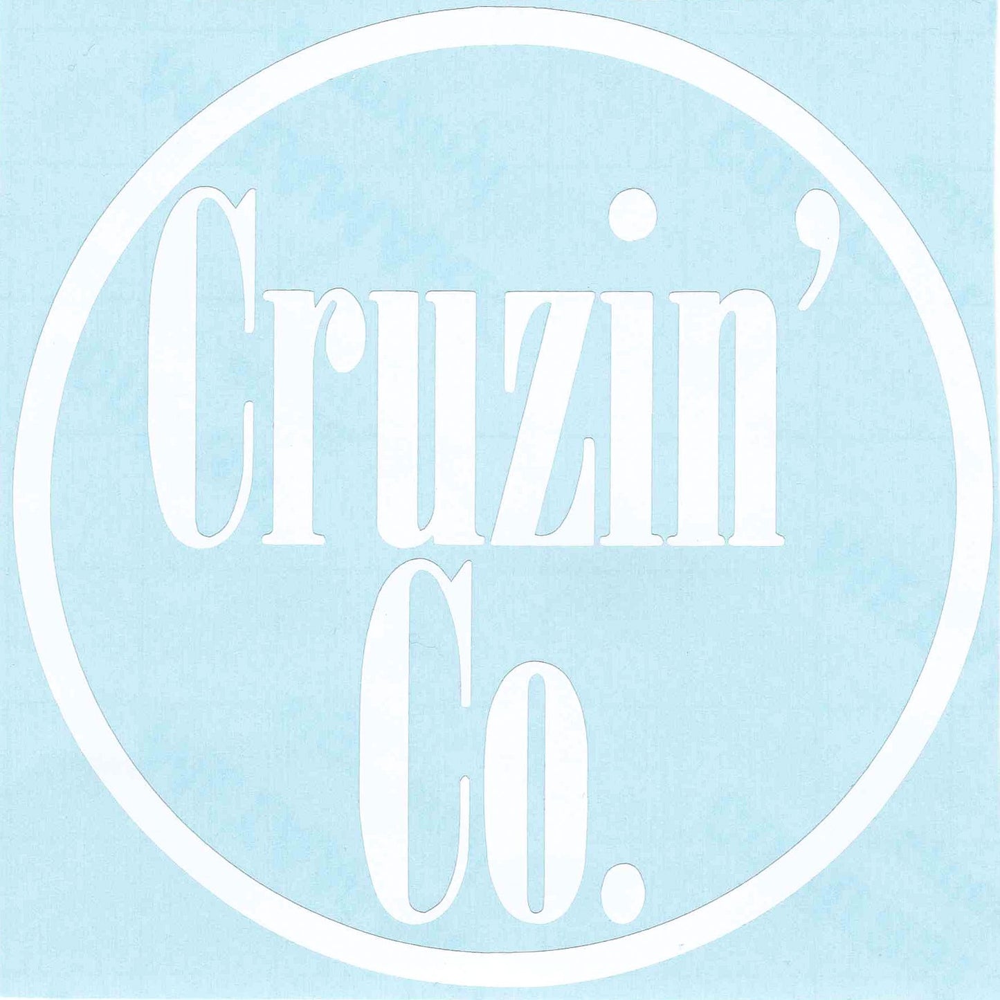 Original Cruzin' Co. | Logo Sticker