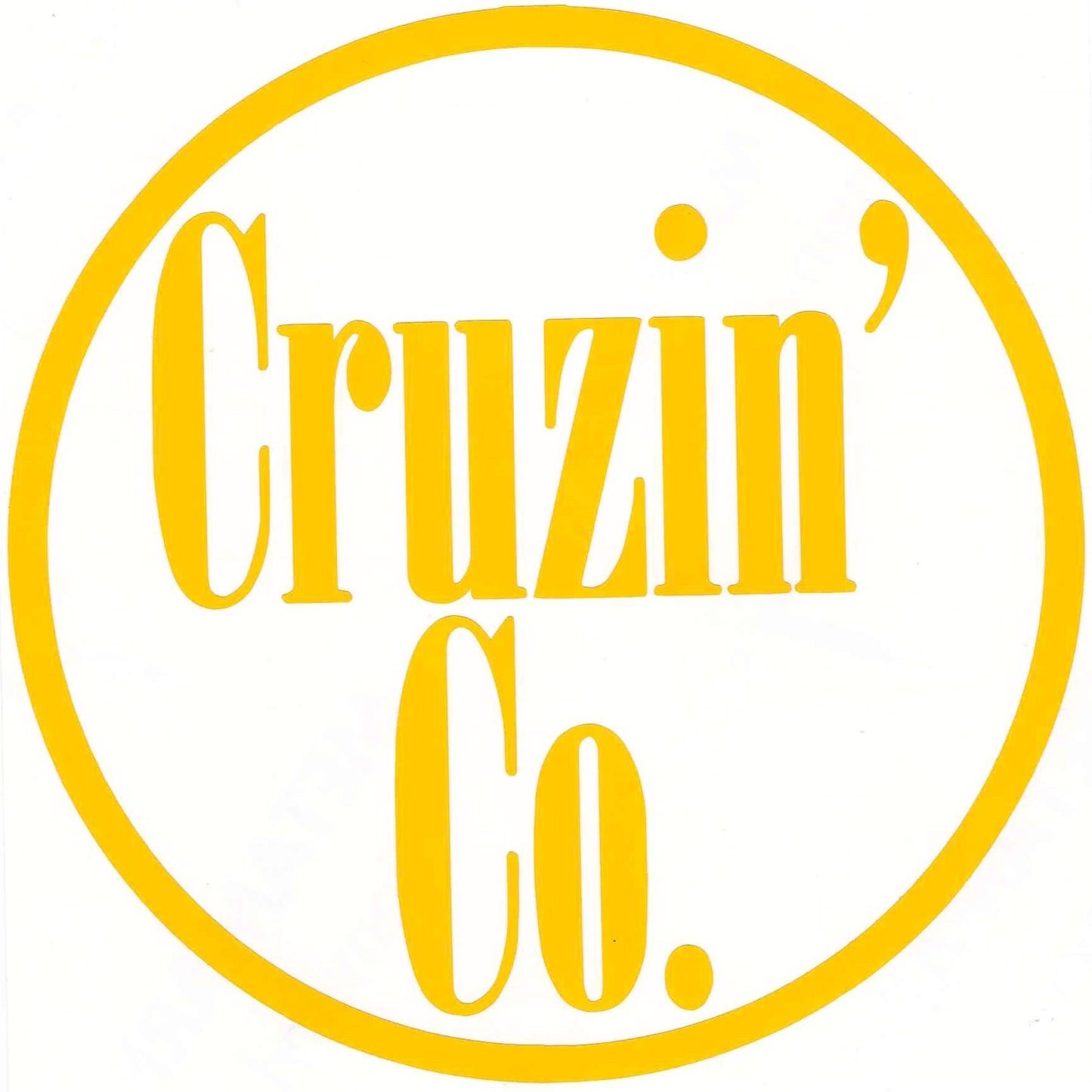 Original Cruzin' Co. | Logo Sticker