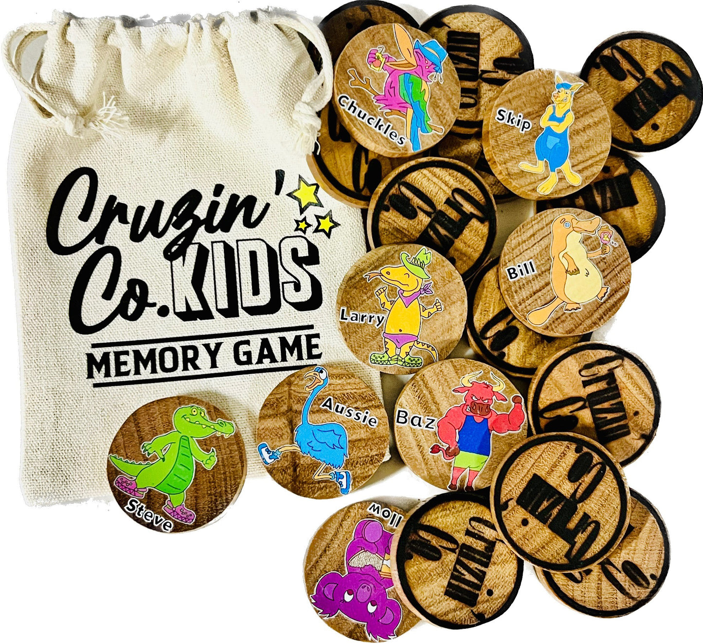 Memory Game | Cruzin’ Co. KIDS Animals